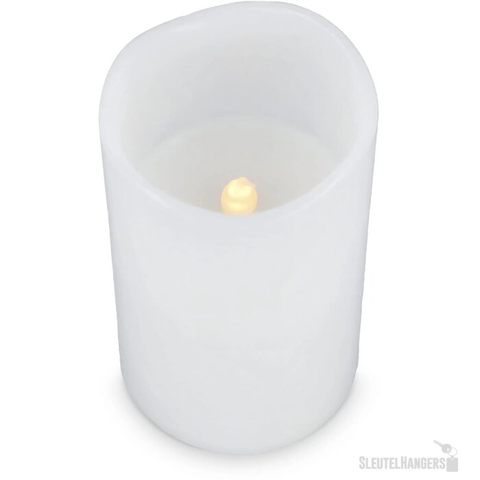 Koselys 3-delige set LED-waxkaarsen Ecru