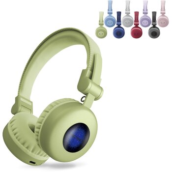 Fresh 'n Rebel Code Core Koptelefoon licht groen Fresh 'n Rebel Code Core Koptelefoon licht groen