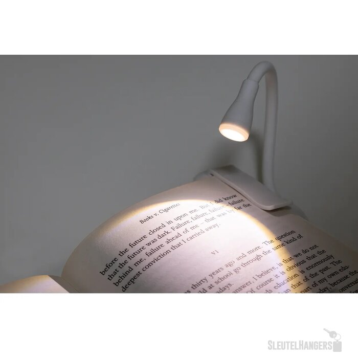Bedtime Oplaadbare Boekenlamp Wit