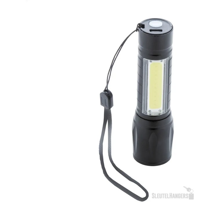 Chargelight Zoom Oplaadbare Zaklamp Zwart