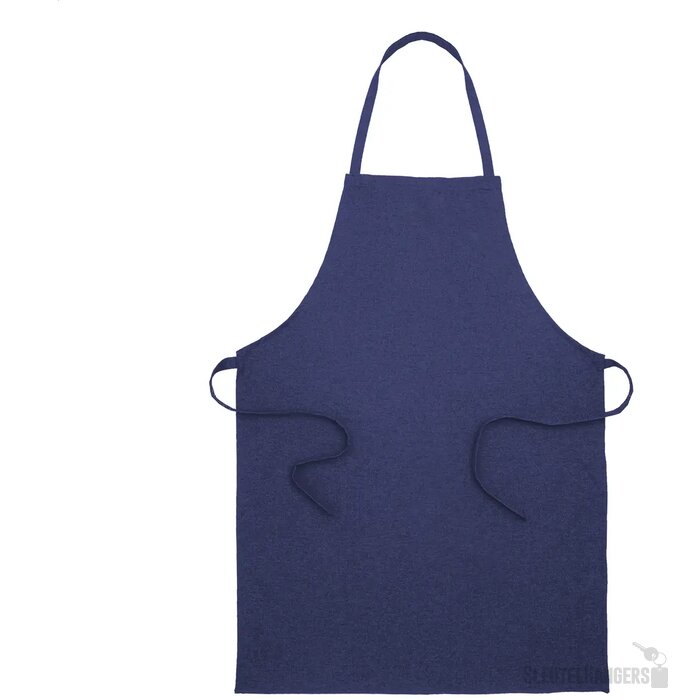 Chepex Gerecycled Katoenen Schort Donker Blauw
