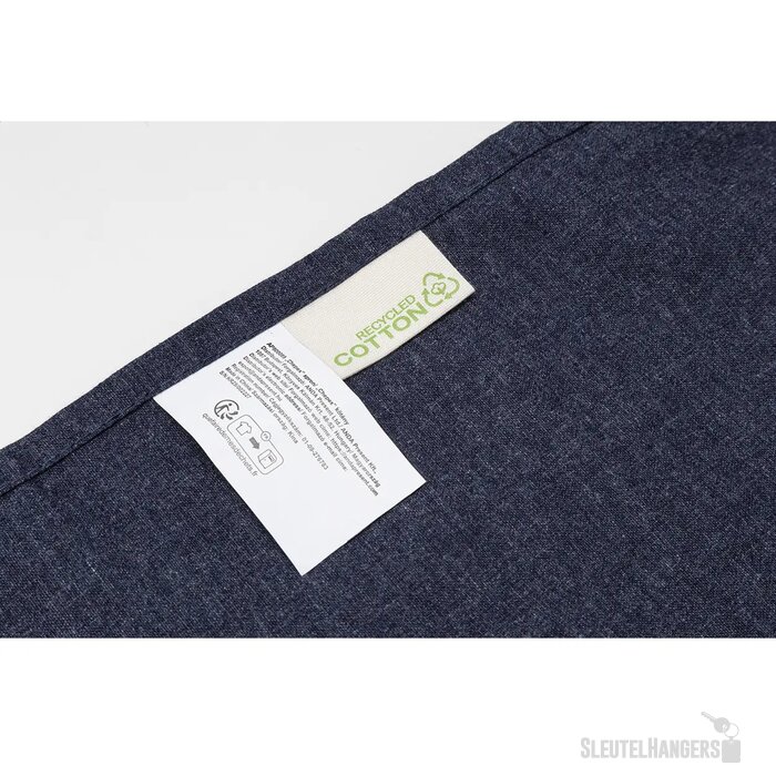 Chepex Gerecycled Katoenen Schort Donker Blauw
