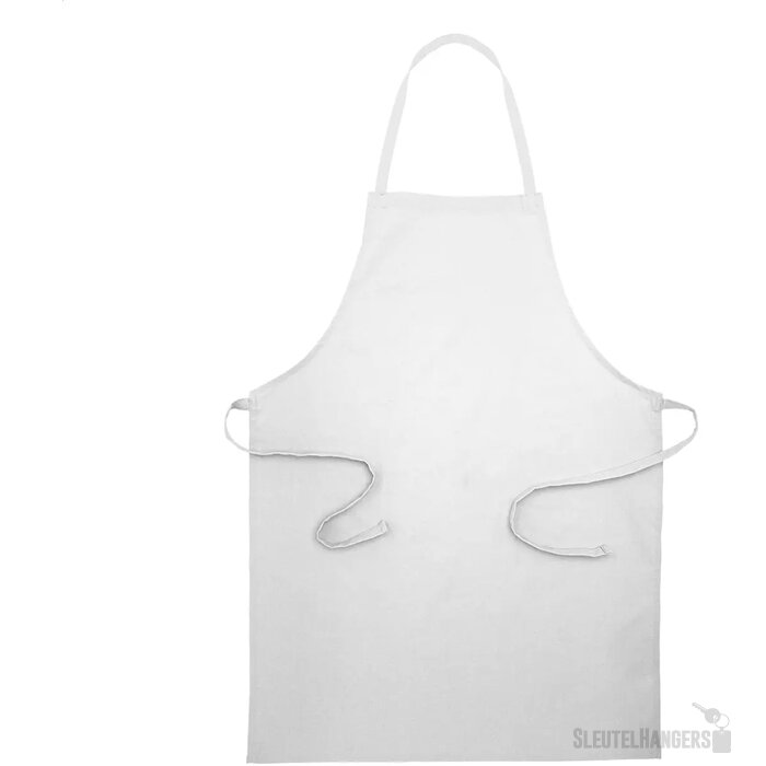 Chepex Gerecycled Katoenen Schort Wit