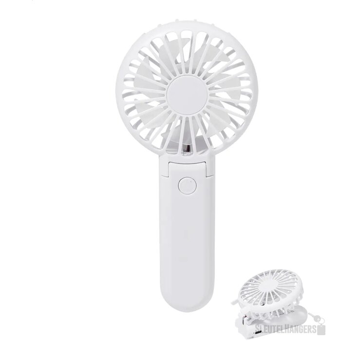 Chilly Rabs Oplaadbare Handventilator Wit