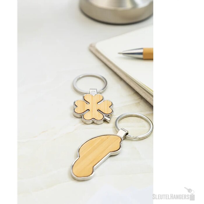 Clorby Sleutelhanger Natuurlijk