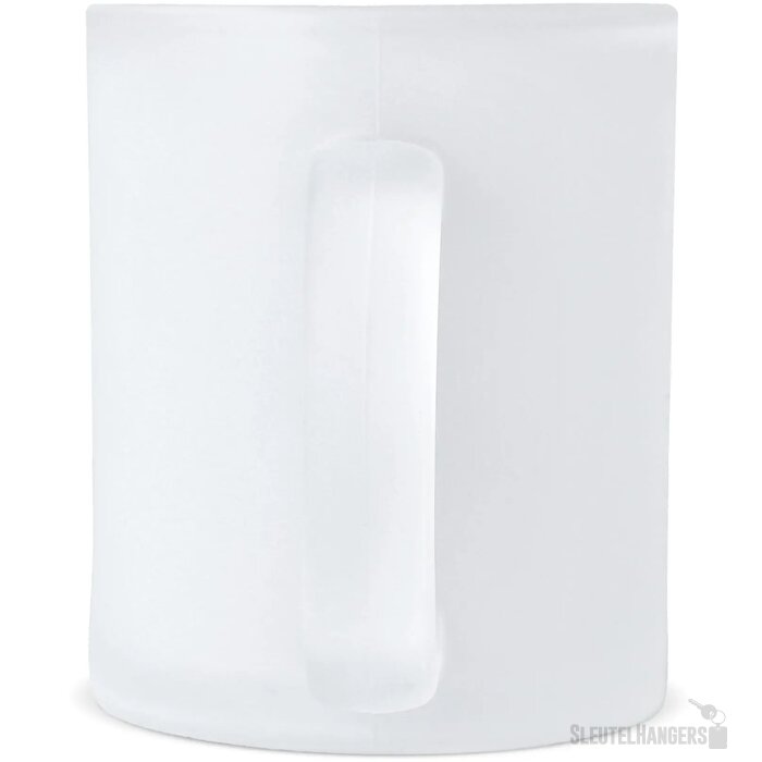 Mallorca subli matglazen mok 335ml ecru / transparant