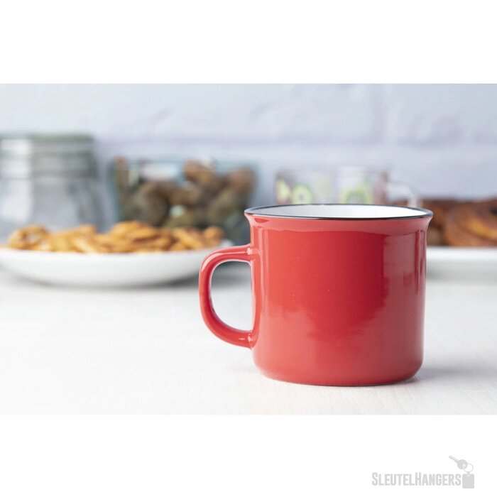Vintage Mok Rood 300 ml