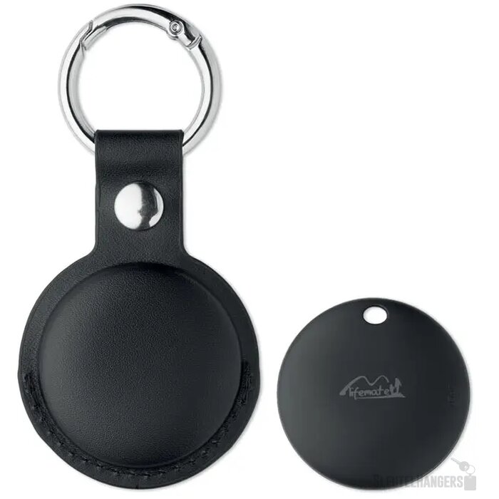 Smart find my locator Lifemate in pu case zwart