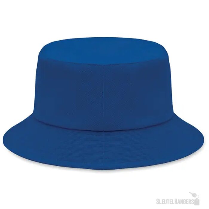 Zonne-vissershoed katoen 260g Monti royal blauw