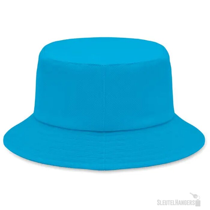 Zonne-vissershoed katoen 260g Monti turquoise