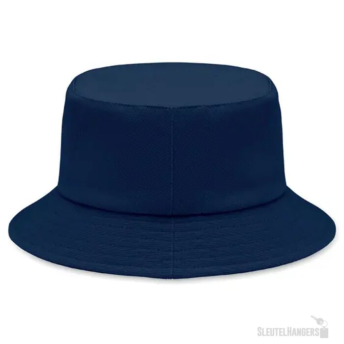 Zonne-vissershoed katoen 260g Monti marineblauw