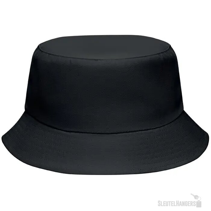 Zonne-vissershoed polyester 150mo2437-03 Emmer zwart