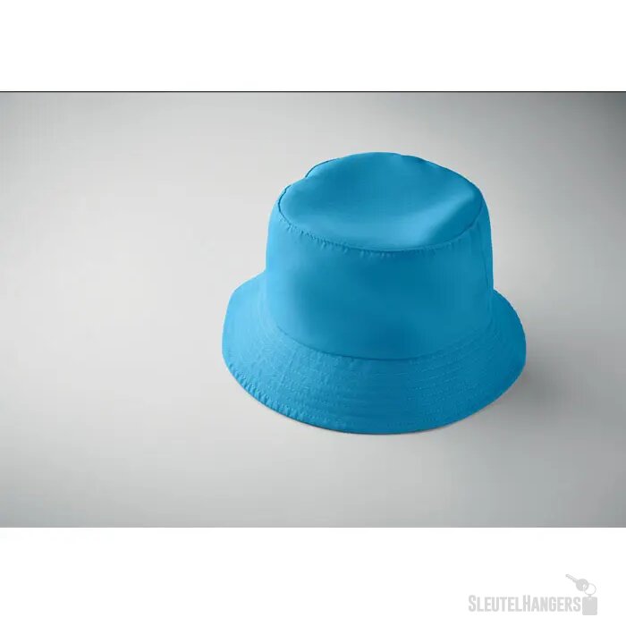 Zonne-vissershoed polyester 150mo2437-12 Emmer turquoise