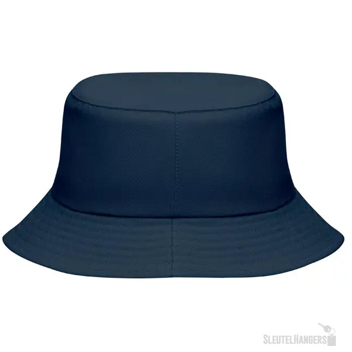 Zonne-vissershoed polyester 150mo2437-85 Emmer marineblauw
