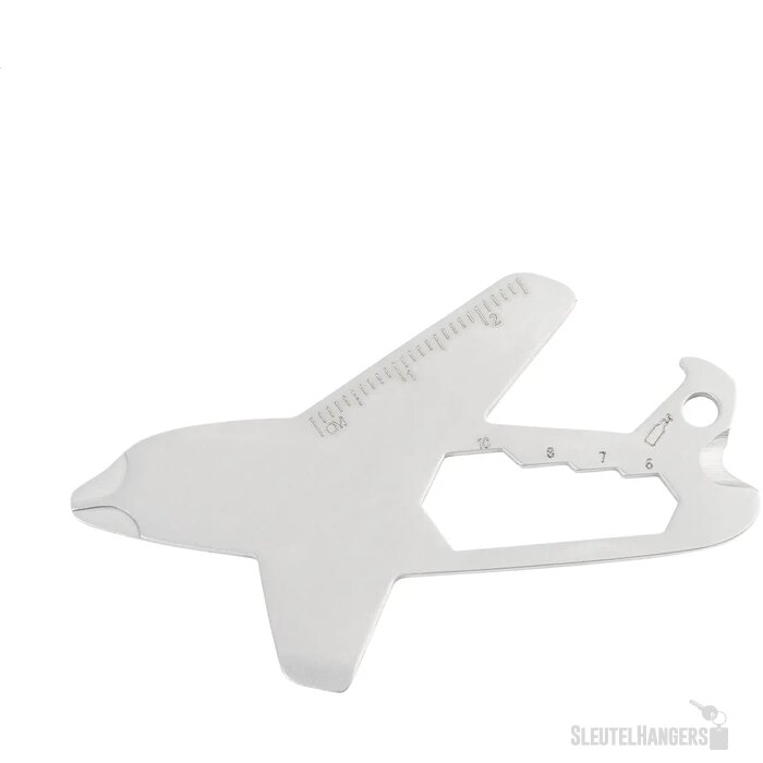 Aerofix Rss Multi Tool Sleutelhanger Zilver
