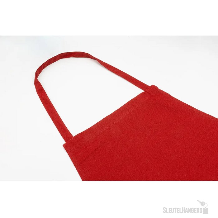 Commis Katoenschort Rood