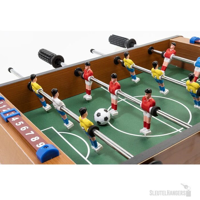 Deskchamp Mini Tafelvoetbal Natuurlijk