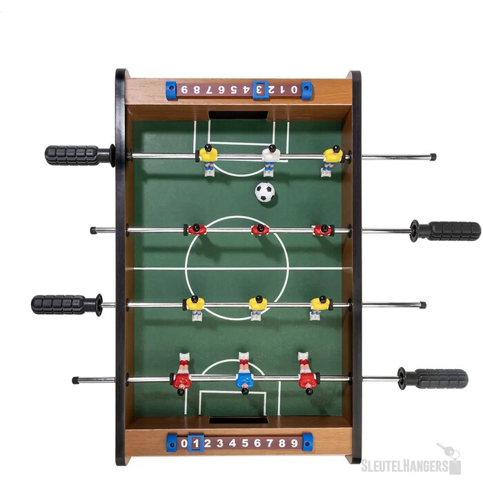 Deskchamp Mini Tafelvoetbal Natuurlijk