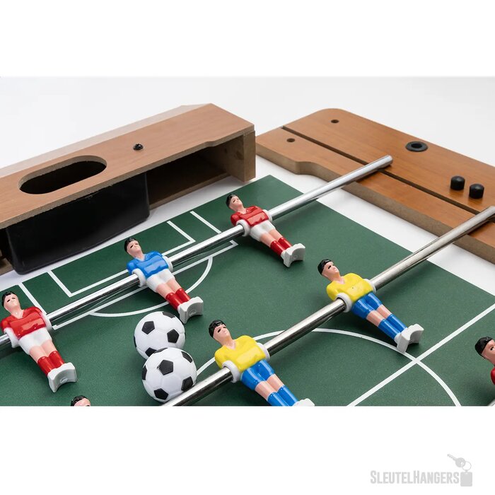 Deskchamp Mini Tafelvoetbal Natuurlijk