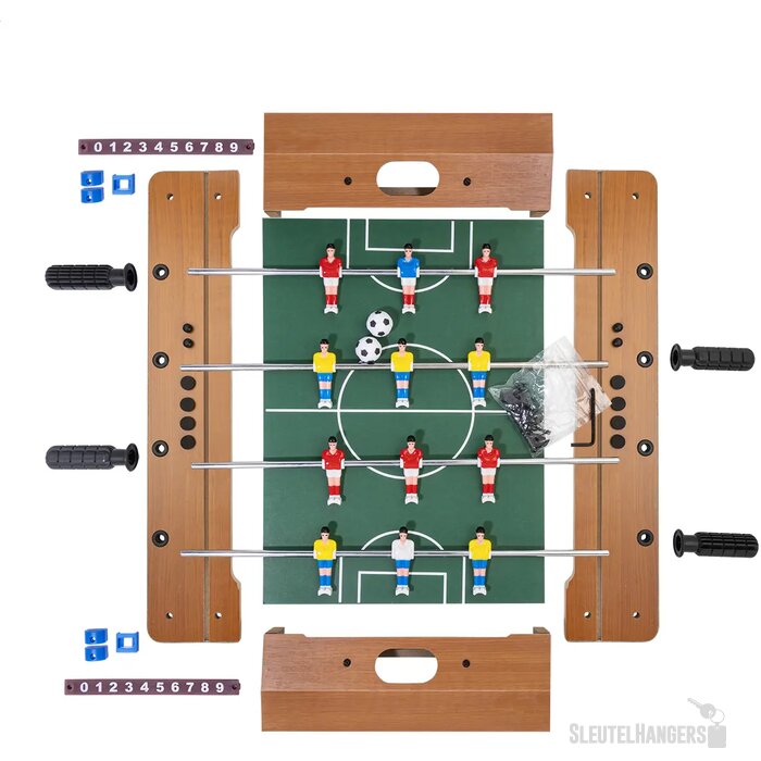 Deskchamp Mini Tafelvoetbal Natuurlijk