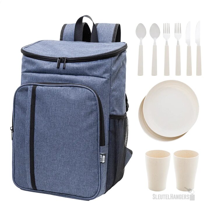 Duonic Rpet Koelere Picknick Rugzak Donker Blauw