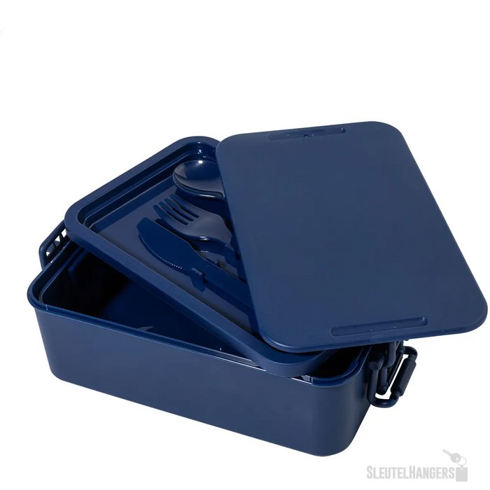 Duplox Stapelbare Lunchbox Donker Blauw