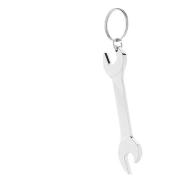 Fasten Flesopener Sleutelhanger Zilver Fasten Flesopener Sleutelhanger Zilver