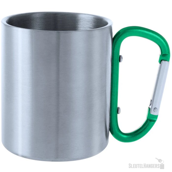 Bastic Metalen Mok Groen 200 ml 200 ml