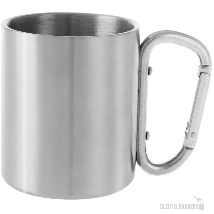Bastic Roestvrijstalen Mok Zilver 200 ml 200 ml
