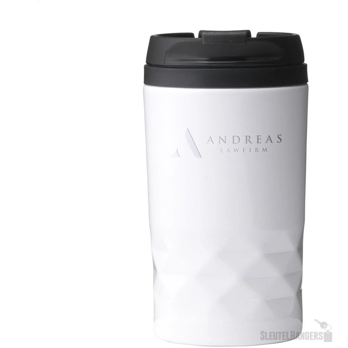 Graphic Mini Mug Rcs Recycled Steel 250 Ml Thermosbeker Wit