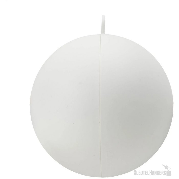 Gerecycled kunststof kerstbal (Ø 7 cm)