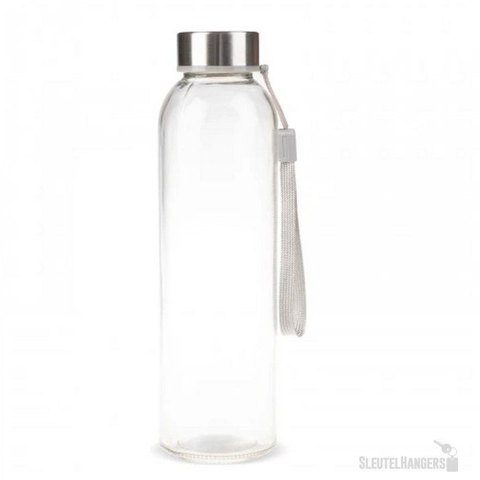Waterfles glas 500ml transparant