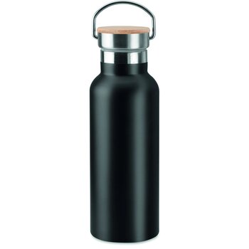 Dubbelwandige thermosfles Helsinki Zwart 500 ml 500 ml