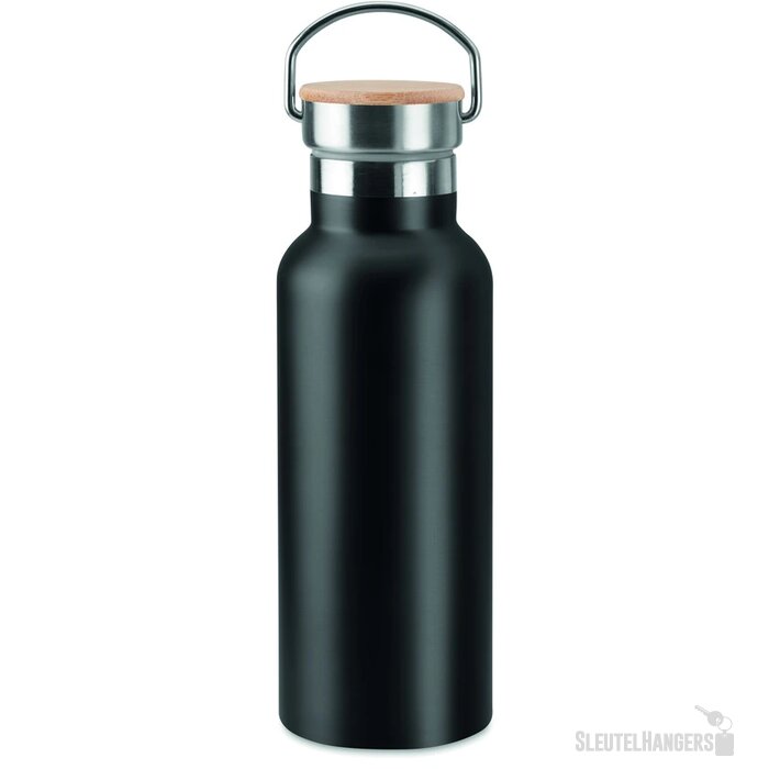 Dubbelwandige thermosfles Helsinki Zwart 500 ml 500 ml