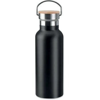 Dubbelwandige thermosfles Helsinki Zwart 500 ml 500 ml