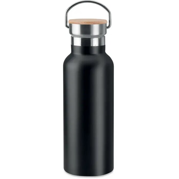 Dubbelwandige thermosfles Helsinki Zwart 500 ml 500 ml