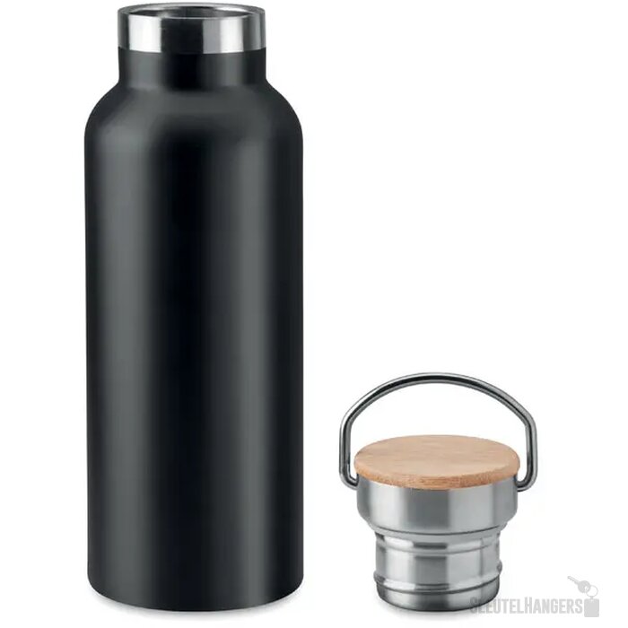 Dubbelwandige thermosfles Helsinki Zwart 500 ml 500 ml