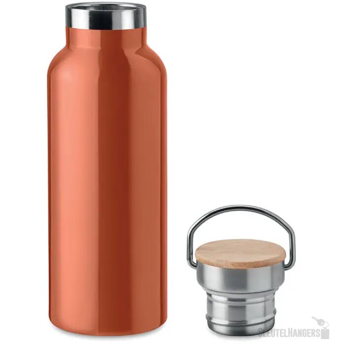 Dubbelwandige thermosfles Helsinki Oranje 500 ml 500 ml