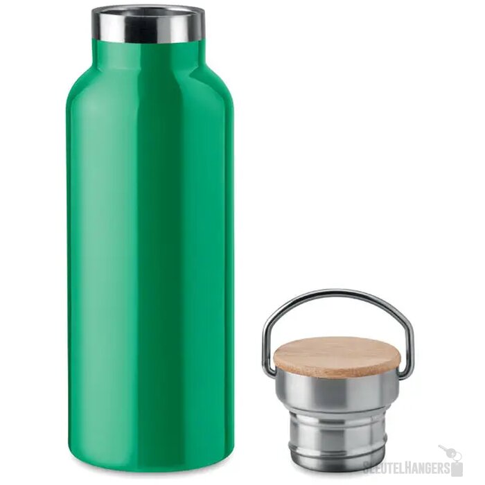 Dubbelwandige thermosfles Helsinki Groen 500 ml 500 ml