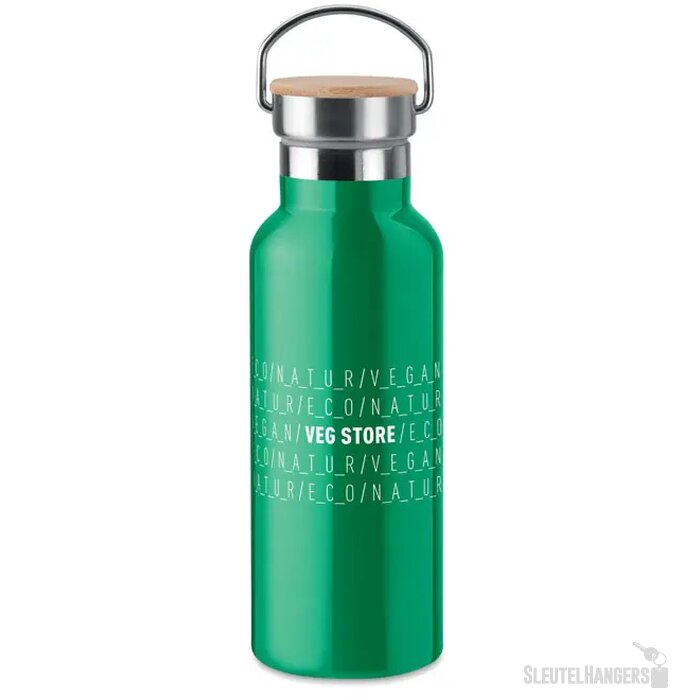 Dubbelwandige thermosfles Helsinki Groen 500 ml 500 ml