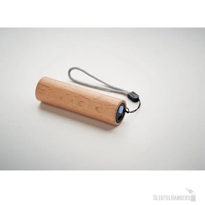 Oplaadbare zaklamp beukenhout Lite hout