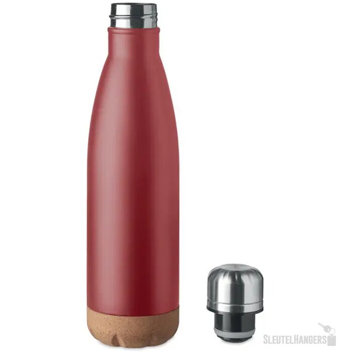 Dubbelwandige fles 500 ml Aspen cork bordeaux 500 ml
