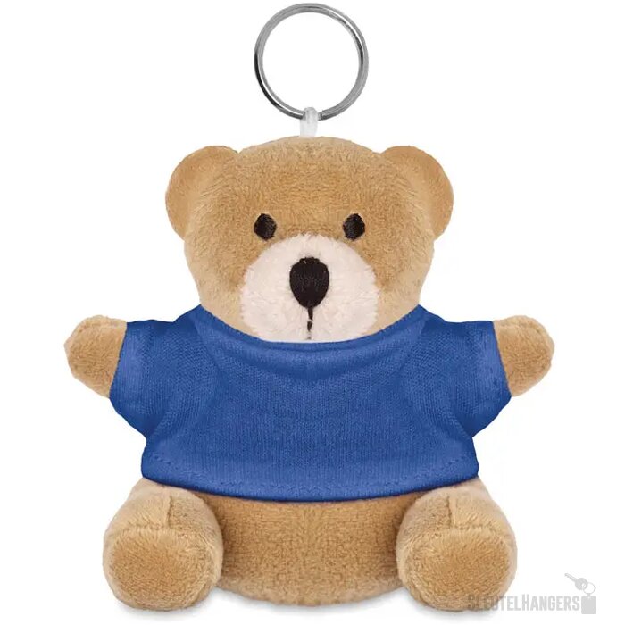Sleutelhanger met beer Nil blauw