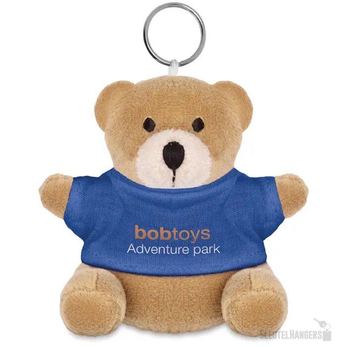 Sleutelhanger met beer Nil blauw