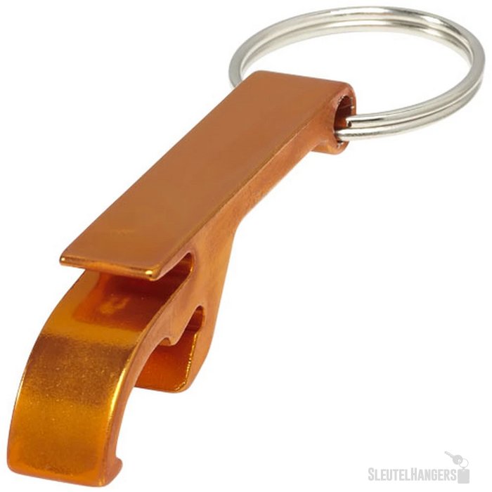 Sleutelhanger met fles- en blikopener Oranje