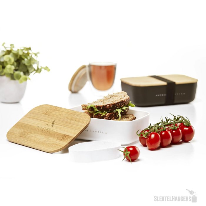 Royale Lunchbox Met Bamboe Deksel