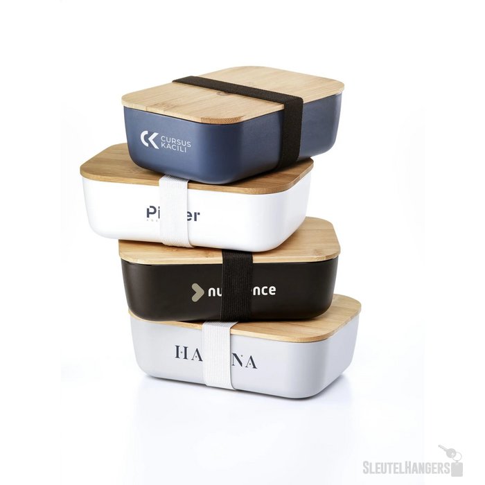 Royale Lunchbox Met Bamboe Deksel