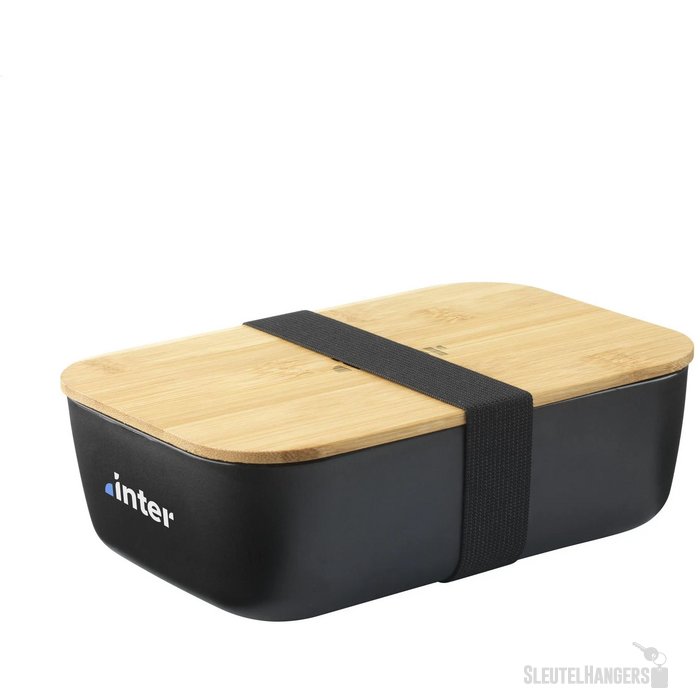 Midori Bamboo Lunchbox Zwart