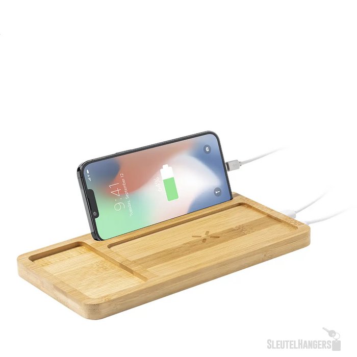 Flabo Plus Draadloze Oplader Organizer Natuurlijk