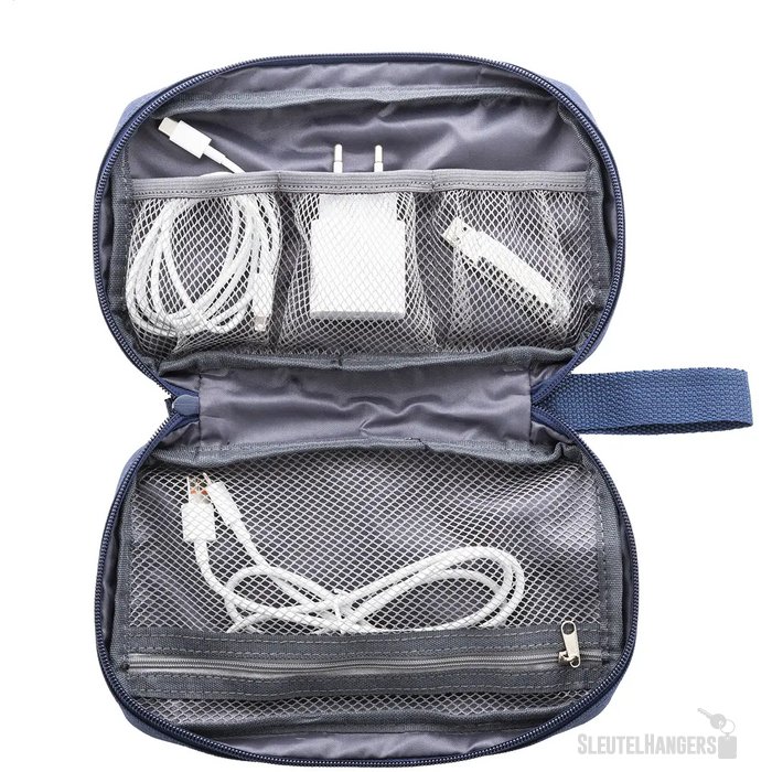 Gocharge Rpet Organizer Koffer Donker Blauw